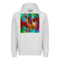 Dove Grey Halloween Quarter Horse Premium Hoodie - LillyAllenDesigns