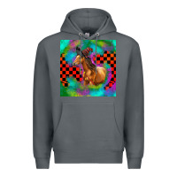 Rock Halloween Quarter Horse Premium Hoodie - LillyAllenDesigns