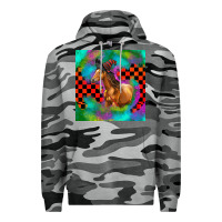 Slate Camo Halloween Quarter Horse Premium Hoodie - LillyAllenDesigns