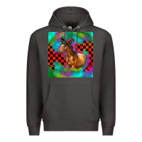 Smoke Halloween Quarter Horse Premium Hoodie - LillyAllenDesigns