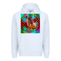 White Halloween Quarter Horse Premium Hoodie - LillyAllenDesigns