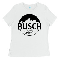 White busch latte Ladies Tee - artisFamous