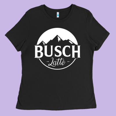 Busch Latte Ladies Tee Designed By Artisfamous