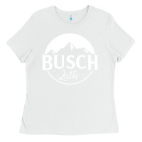 White busch latte Ladies Tee - artisFamous