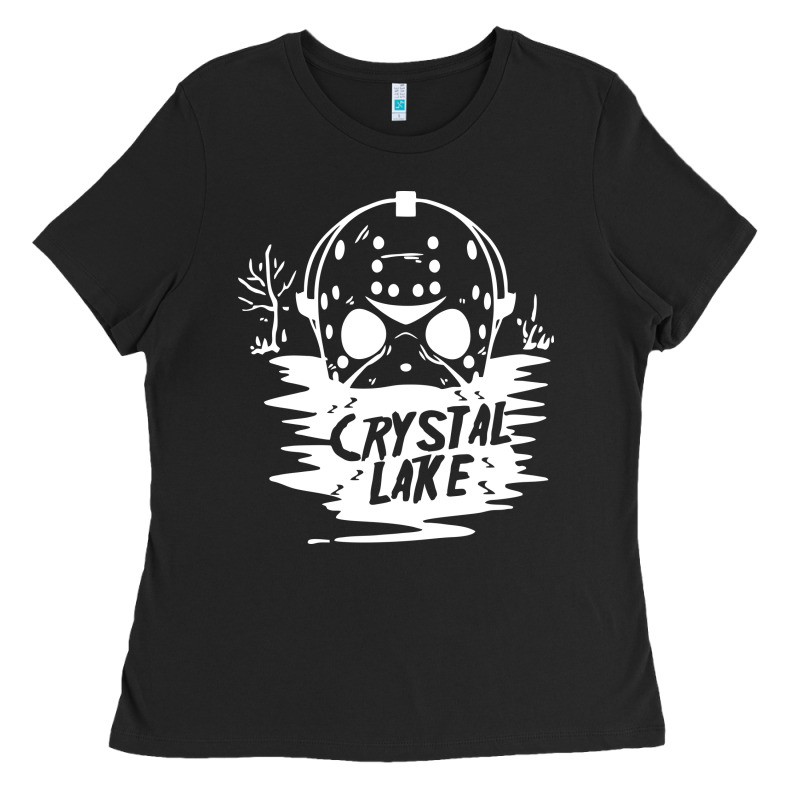 Camp Crystal Lake Sweatshirt Ladies Tee by artisFamous | Teevron