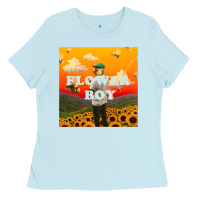 Baby Blue TYLER, THE CREATOR Ladies Tee - artisFamous
