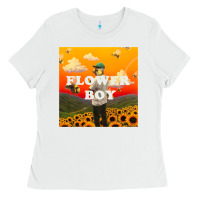 White TYLER, THE CREATOR Ladies Tee - artisFamous