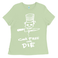Matcha bourdain cook free or die Ladies Tee - artisFamous
