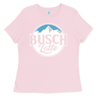 Bubblegum Pink busch latte Ladies Tee - artisFamous