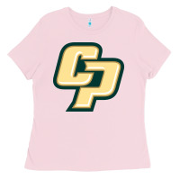 Bubblegum Pink Cal Poly CP Ladies Tee - artisFamous