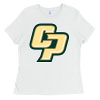 White Cal Poly CP Ladies Tee - artisFamous