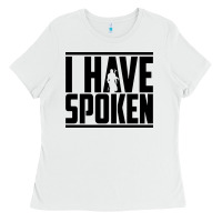 White this is the way spoken Ladies Tee - artisFamous