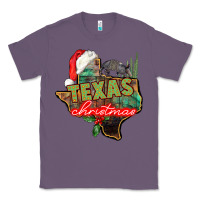 Lavender texas christmas Classic Tee - CowGirlArtShop