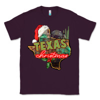 Plum texas christmas Classic Tee - CowGirlArtShop