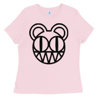Bubblegum Pink radioheat  png Ladies Tee - artisFamous