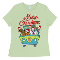Matcha Scooby Doo merry christmas Ladies Tee - artisFamous