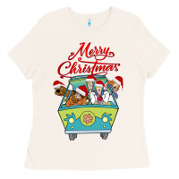 Bone Scooby Doo merry christmas Ladies Tee - artisFamous