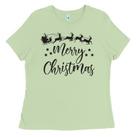 Matcha merry christmas Ladies Tee - artisFamous