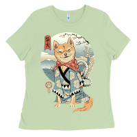 Matcha shiba inu dog japan Ladies Tee - artisFamous