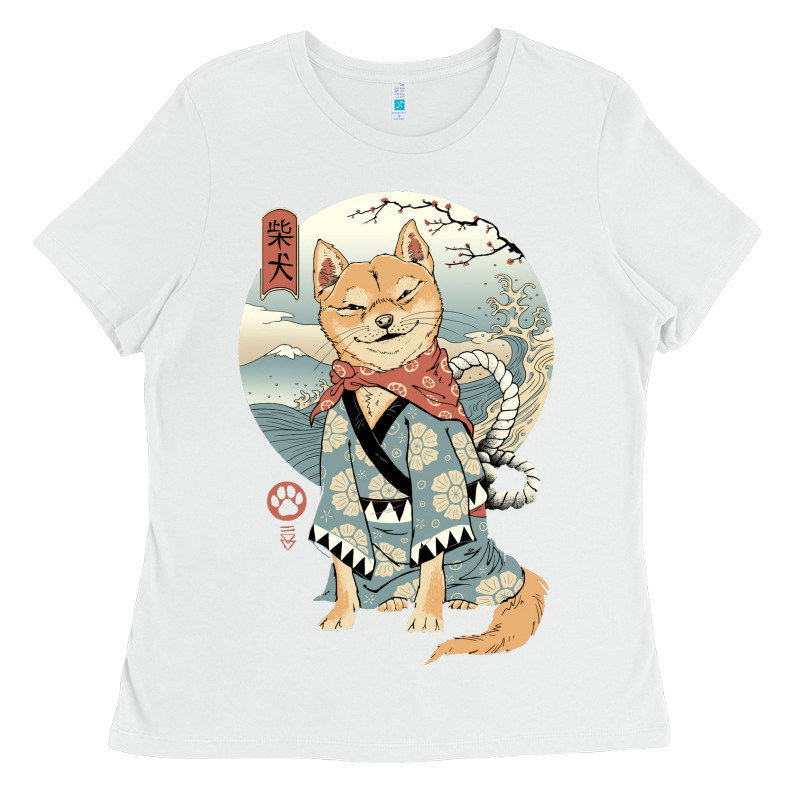 Shiba Inu Dog Japan Ladies Tee by artisFamous | Teevron
