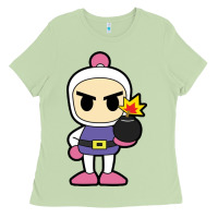 Matcha bomberman Ladies Tee - artisFamous