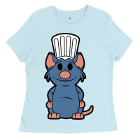 Baby Blue ratatouille remy Ladies Tee - artisFamous