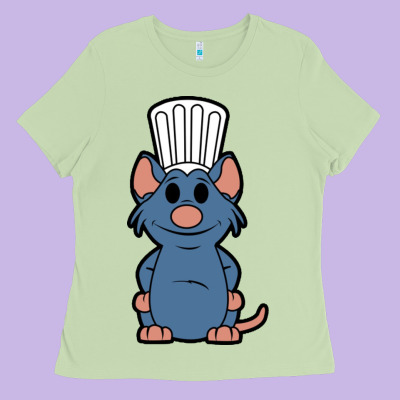 Ratatouille Remy Ladies Tee Designed By Artisfamous