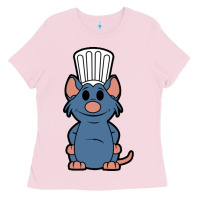 Bubblegum Pink ratatouille remy Ladies Tee - artisFamous