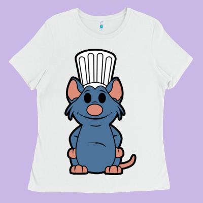 Ratatouille Remy Ladies Tee Designed By Artisfamous