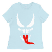 Baby Blue VENOM THE MOVIE Ladies Tee - artisFamous