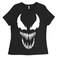 Black VENOM THE MOVIE Ladies Tee - artisFamous