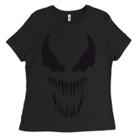 Black VENOM THE MOVIE Ladies Tee - artisFamous