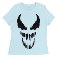 Baby Blue VENOM THE MOVIE Ladies Tee - artisFamous