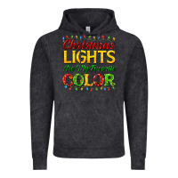 Vintage Black christmas lights are my favorite color Vintage Hoodie - FaDigitalArtStudio