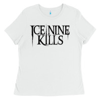 White ICE NINE KILLS Ladies Tee - artisFamous
