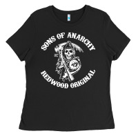 Black sons of anarchy Ladies Tee - artisFamous