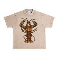 French Oak Crawfish Urban Heavy Tee - FaDigitalArtStudio