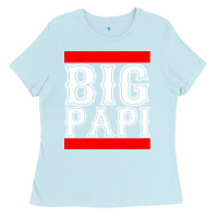 Baby Blue big papi Ladies Tee - artisFamous