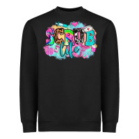 Black scrub life Heavyweight Sweatshirt - AdoDesignShop