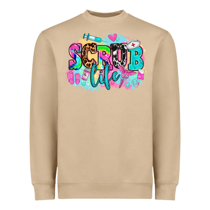 Scrub Life Heavyweight Sweatshirt by AdoDesignShop | Teevron