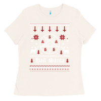 Bone hail santa ugly christmas sweater   sweatshirt Ladies Tee - artisFamous