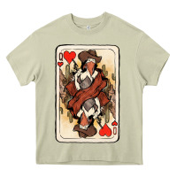 Mossy Queen Of Hearts Cowgirl Heavy Core Tee - HowdyJamesFarm