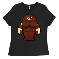 Black juggernaut chibi Ladies Tee - artisFamous