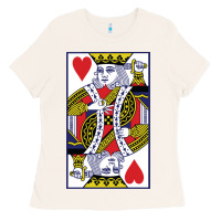 Bone king of hearts Ladies Tee - artisFamous