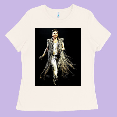Adam Lambert 01 Ladies Tee Designed By Artisfamous