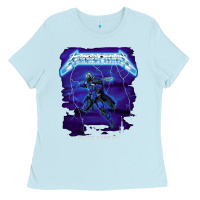 Baby Blue blast the lightning Ladies Tee - artisFamous