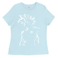 Baby Blue Goku Ladies Tee - artisFamous