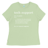 Matcha funny tech support definition Ladies Tee - artisFamous