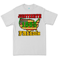 Dove Grey juneteenth 1865 freedom Premium Tee - CowGirlArtShop