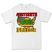 White juneteenth 1865 freedom Premium Tee - CowGirlArtShop